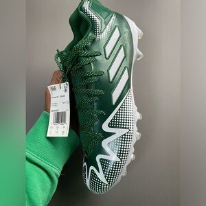 Adidas Men’s Freak 22 “Team Dark Green/White" Football Cleats Sz 13 New no box!